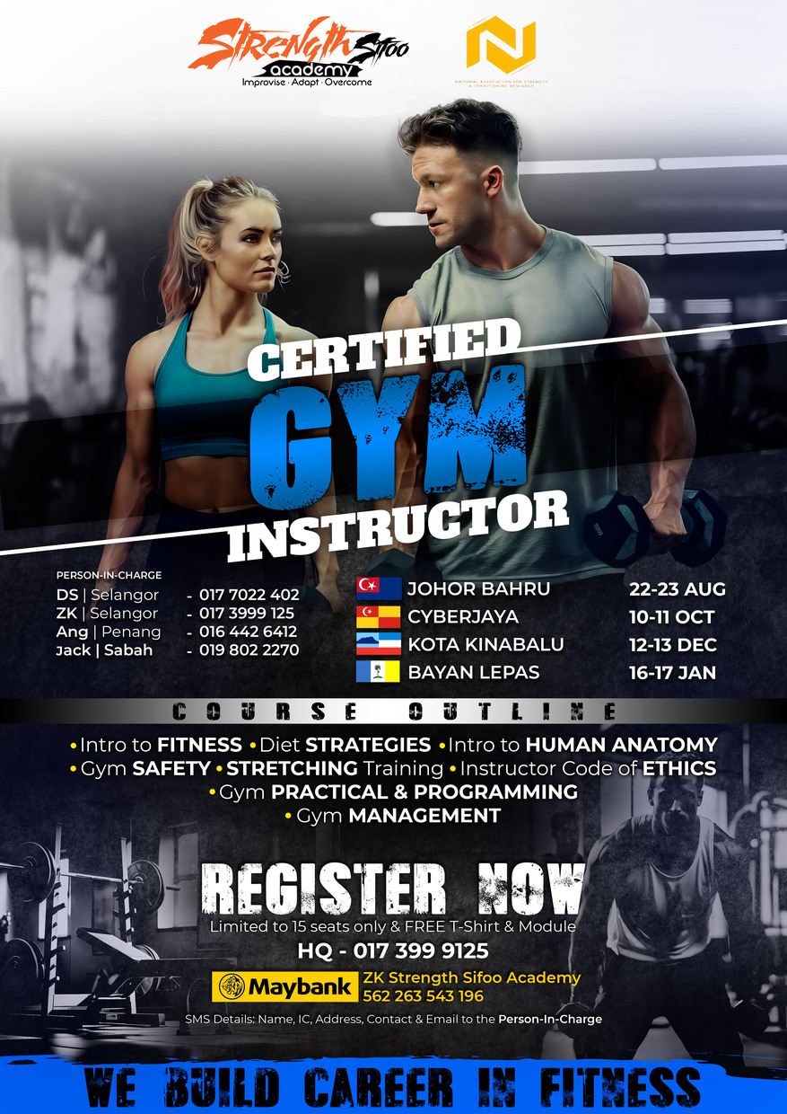 Certified Gym Instructor (Poster)